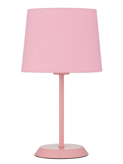 TFS TABLE LAMP 25wE27max H:400 D:225 PINK/PINK Inline Switch