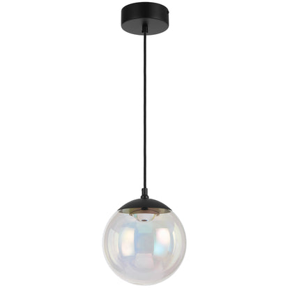 TFS 20 PENDANT 6wLED 3000K 235Lm DIM D200 H230 cab.2m BLACK MATT/ RAINBOW