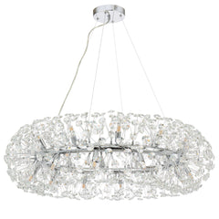 Faro TFS 24LT PENDANT 24x6wG9max D:900 H:350 CRY H13 CRYS H130 CAB 2M CHROME/ CLEAR