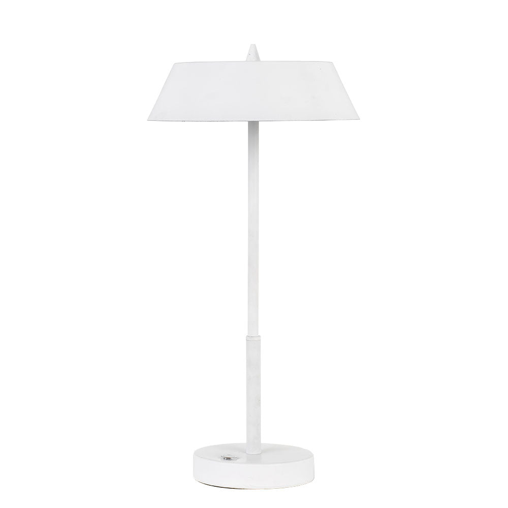 TFS TABLE LAMP 7w LED 3 WAY TOUCH SWITCH H:425 D:220 WHITE/SILVER 3000K 580Lm
