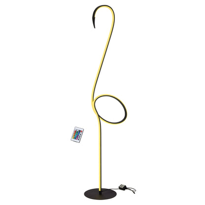 Solform TFS FLOOR LAMP 14wLED D:235 H:1300 FOOT SWTCH + Remote RGB / BLACK