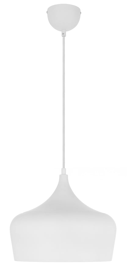 TFS 30 PENDANT 25wE27max D300 H270 + 1.5 TEX WHITE BRUSHED (WHITE)