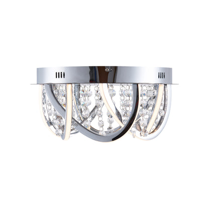 TFS CTC 24wLED 4000K D380 H185 DIM+RGB BY RMTE 1040LM CHROME/CRYSTAL