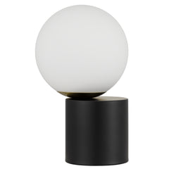 TFS TOUCH TABLE LAMP 5wE14 3000K D150 H250 3000K NON-DIM BLACK/OPAL MATT