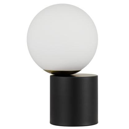 TFS TOUCH TABLE LAMP 5wE14 3000K D150 H250 3000K NON-DIM BLACK/OPAL MATT