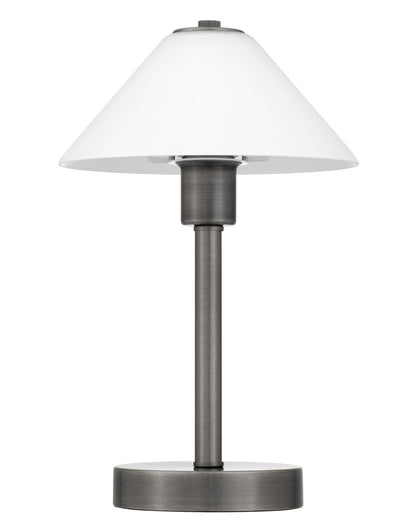 TFS TABLE LAMP 40wE27 max H:380 D:150 GUN METAL
