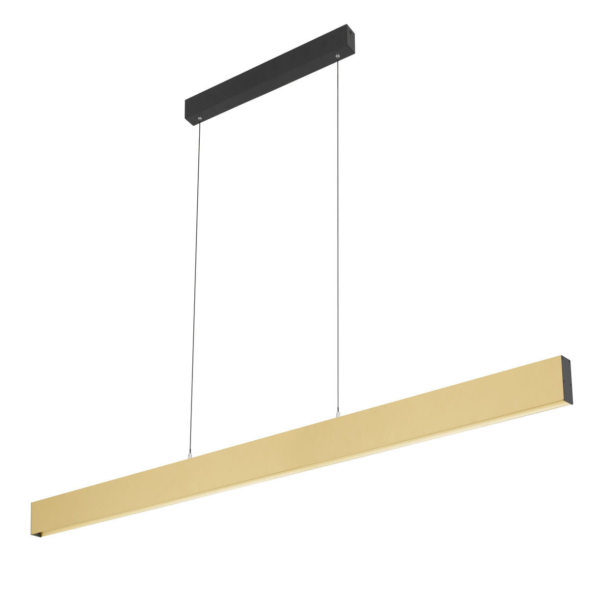 Salem TFS 240 PENDANT 60wLED TUYA L:2400H:50W:75 GOLD/BLACK 4200Lm CAB:2m