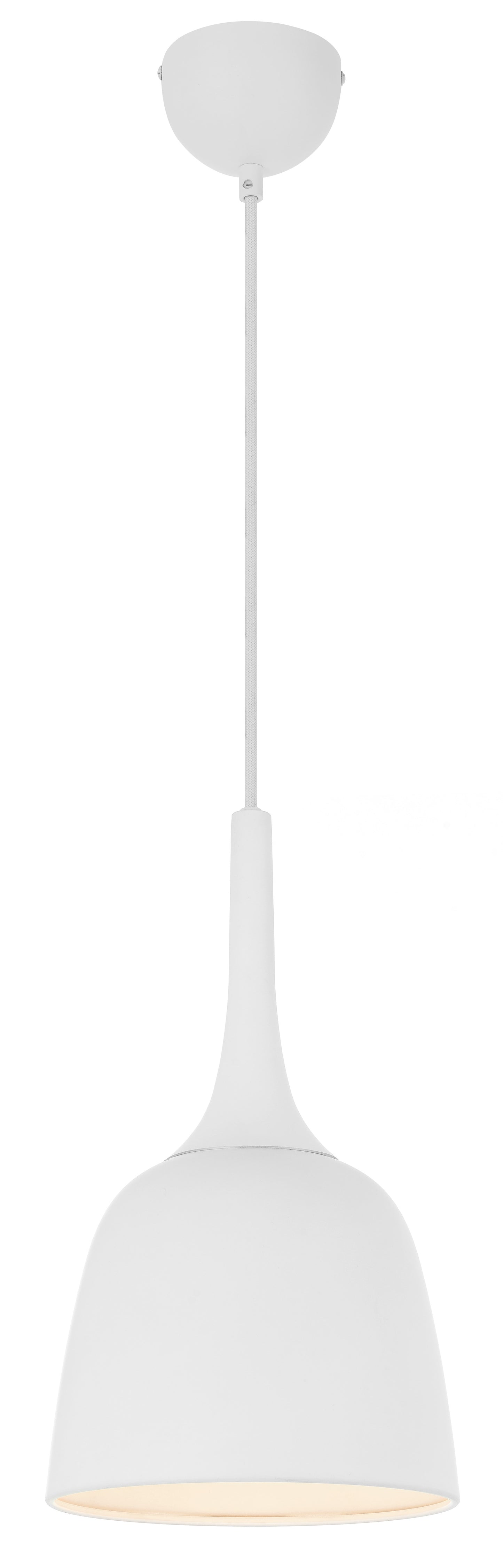 TFS 20 PENDANT 25wE27max D200 H360 + 1.5 TEX WHITE BRUSHED (WHITE)