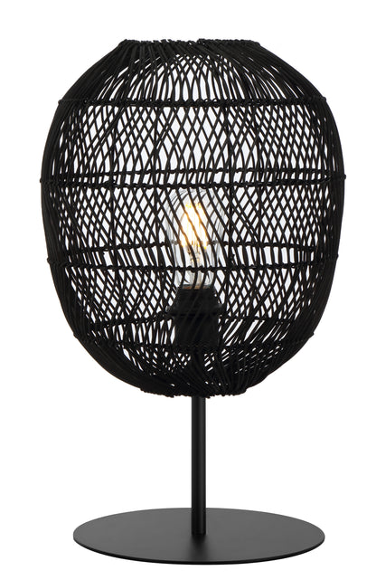 TFS 30 TABLE LAMP 25wE27max D300 H505 (2 parts) BLACK Base / BLACK Shade