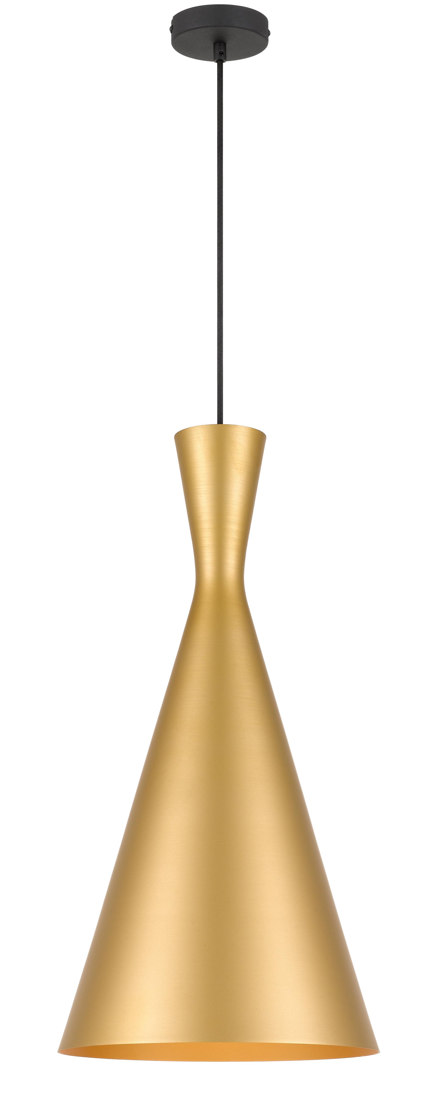 TFS 30 PENDANT 25wE27max D305 H605 + 2 TEX GOLD BRUSHED (BLACK)