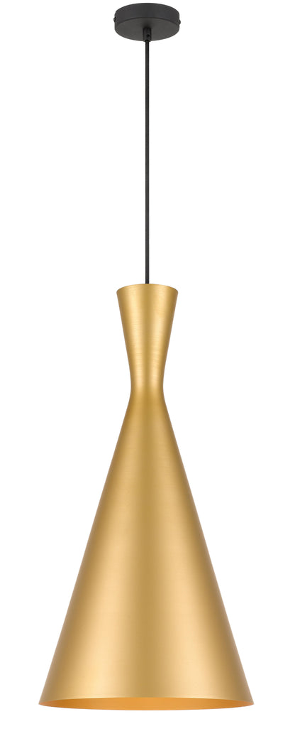 TFS 30 PENDANT 25wE27max D305 H605 + 2 TEX GOLD BRUSHED (BLACK)