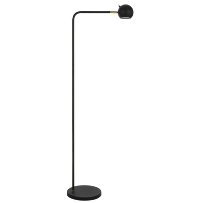 TFS FLOOR LAMP 6wGU10max L420 W220 H1220 HEAD D:100 BLACK SAND