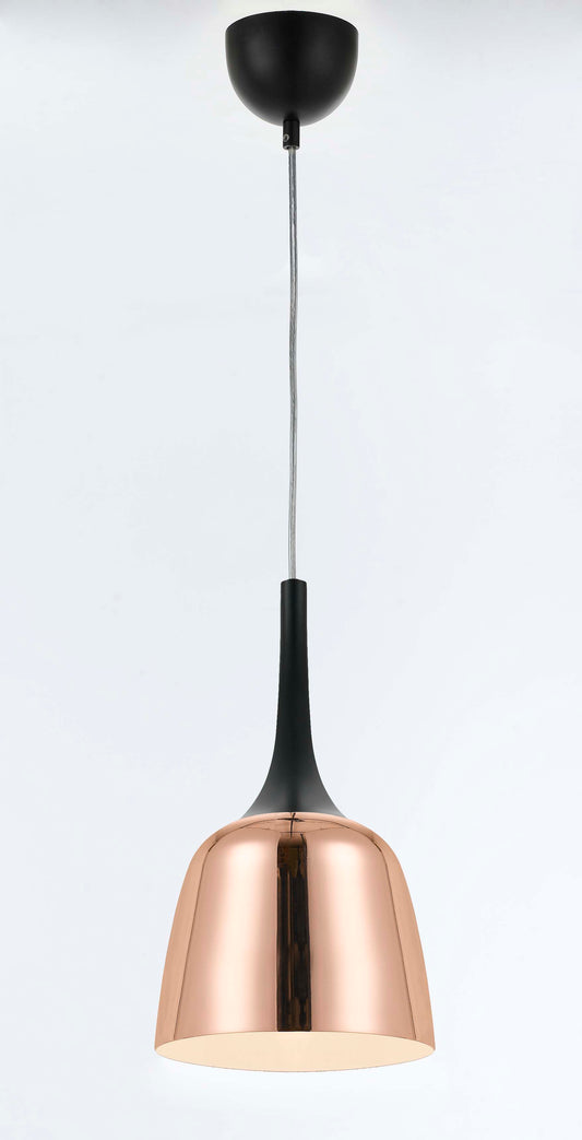 TFS 20 PENDANT 25w MAX D:200 H:360 COPPER with BLACK