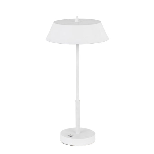 TFS TABLE LAMP 7w LED 3 WAY TOUCH SWITCH H:425 D:220 WHITE/SILVER 3000K 580Lm