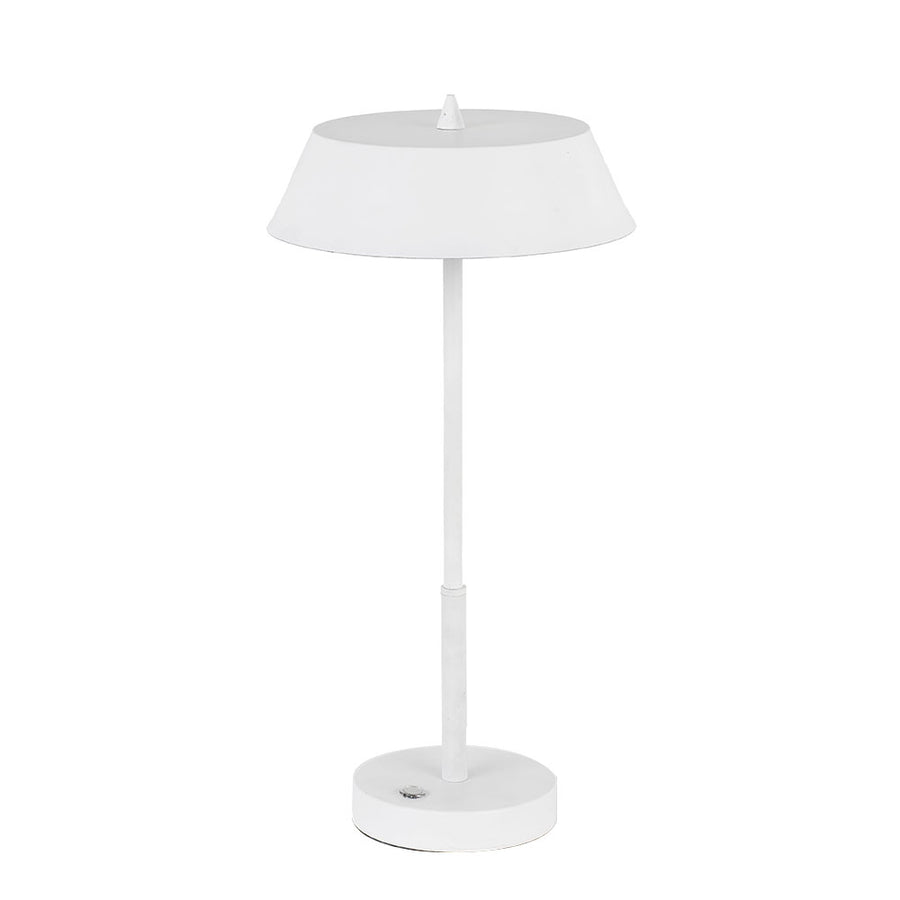 TFS TABLE LAMP 7w LED 3 WAY TOUCH SWITCH H:425 D:220 WHITE/SILVER 3000K 580Lm