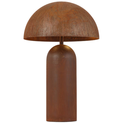 TFS H46 TABLE LAMP 2x25wE27max D:300 H:465 inline swtch RUST