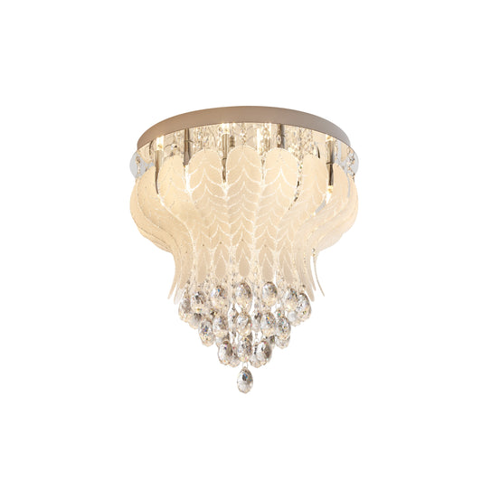 Natura TFS 60 CTC 10x28wG9max WHITE / CLEAR CRYSTAL BEADS D:600 GLOBE NOT INCLUDED