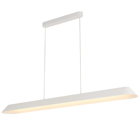 TFS PENDANT 40wLED 3CCT 3000K-5000K by 3STEP L1500 H75 W175 1580Lm cab 2M WHITE SAND