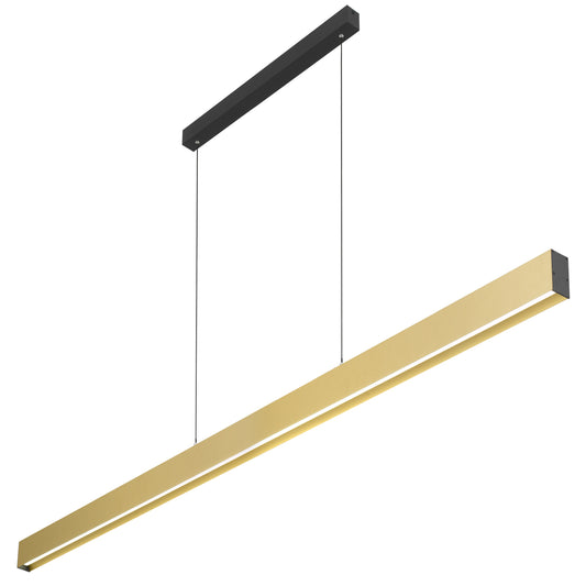 Salem TFS 240 PENDANT 60wLED TUYA L:2400H:50W:75 GOLD/BLACK 4200Lm CAB:2m