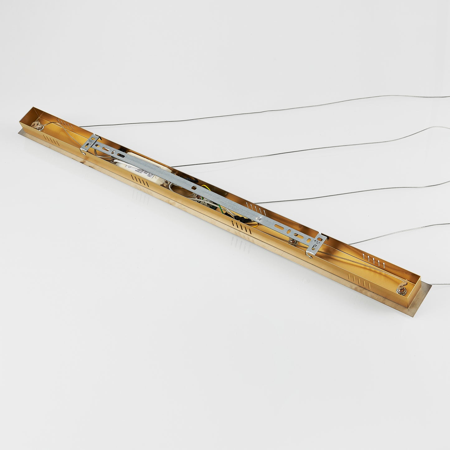 Altostone TFS 5 LTS BAR PENDANT 5x5wLED 3000K 1540Lm cab2M L960 W90 GOLD/BUBBLE GLASS