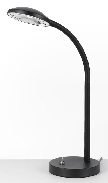 TFS LED DESK LAMP 6w LED H:550 420Lm BLACK - 3000K