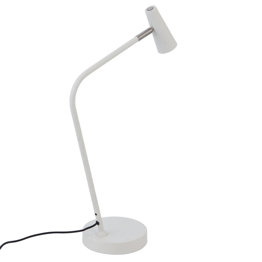 TFS TABLE LAMP 3wLED 3000K 3 STEP TOUCH SWITCH DIM 368Lm 140x310x490 OFF-WHITE