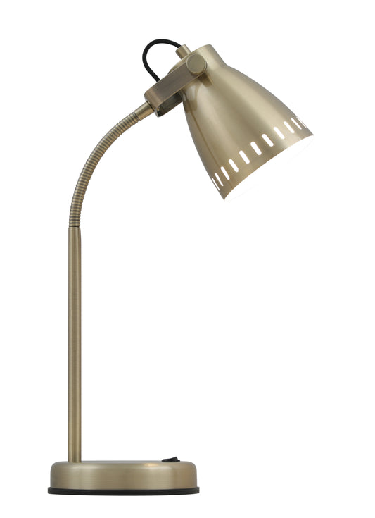 TFS TABLE LAMP 25wE27 max H540 D150 ANT. BRASS / AB