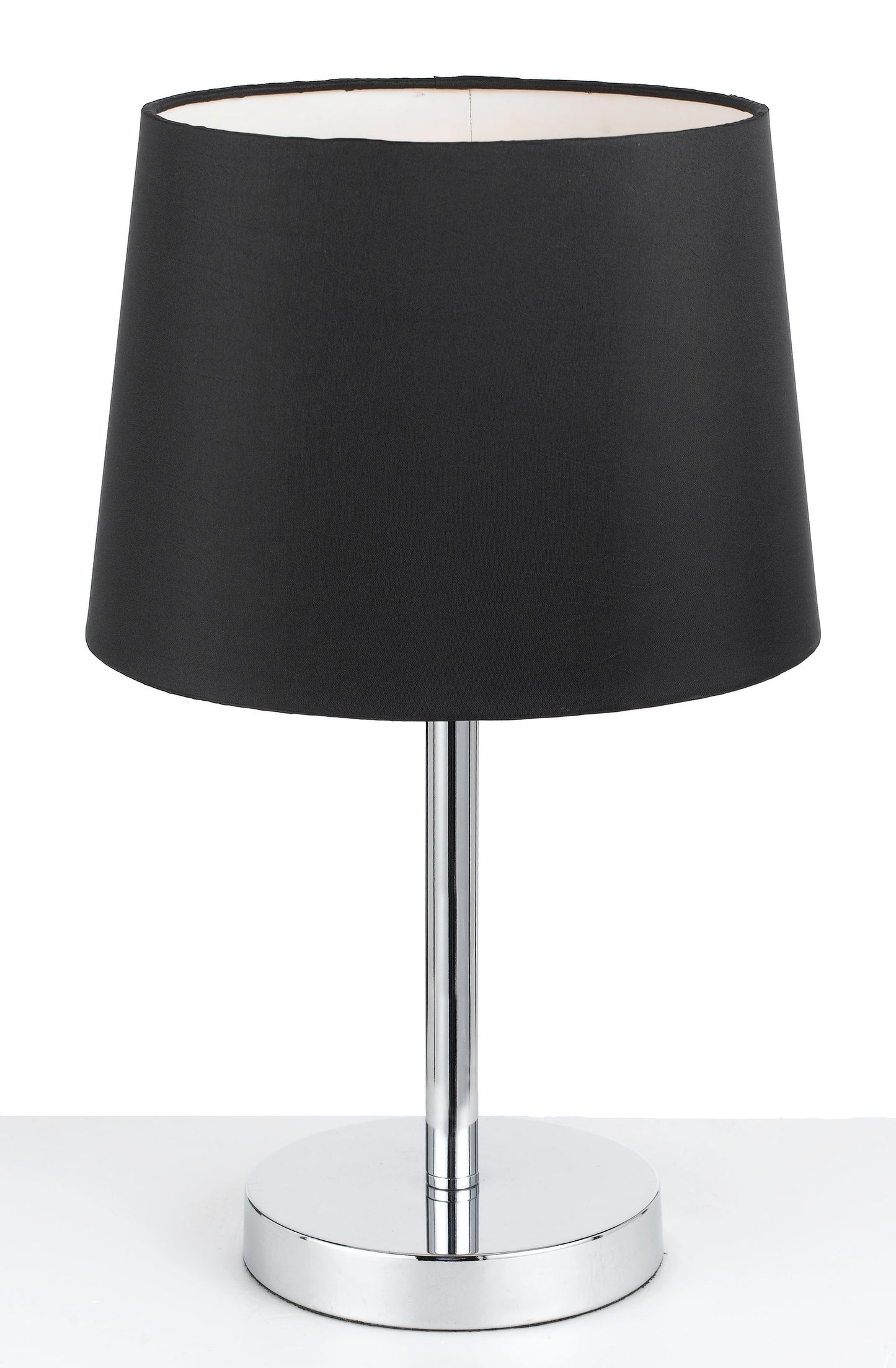TFS TABLE LAMP 40wE27max H:400 x 250 BLACK / CHROME