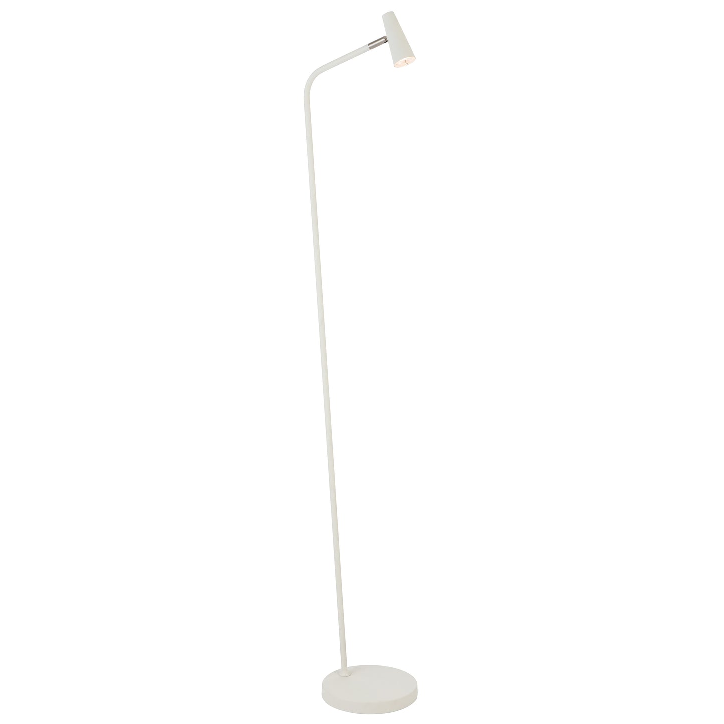 TFS FLOOR LAMP 3wLED 3000K 3 STEP TOUCH SWITCH DIM 368Lm 200x280x1400 OFF-WHITE