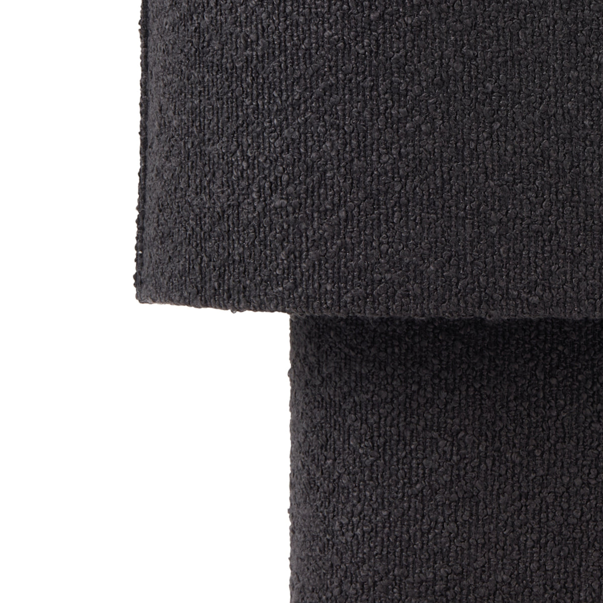 Lisbon TFS TABLE LAMP 25wE27max L350 W250 H425 INLINE SWT BLACK / BLACK