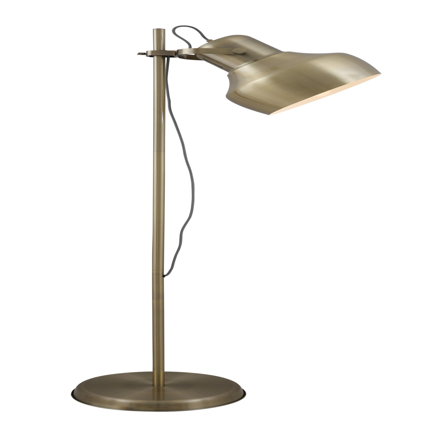 TFS FLOOR LAMP 40wE27 max H1800 D350 ANT.BRASS