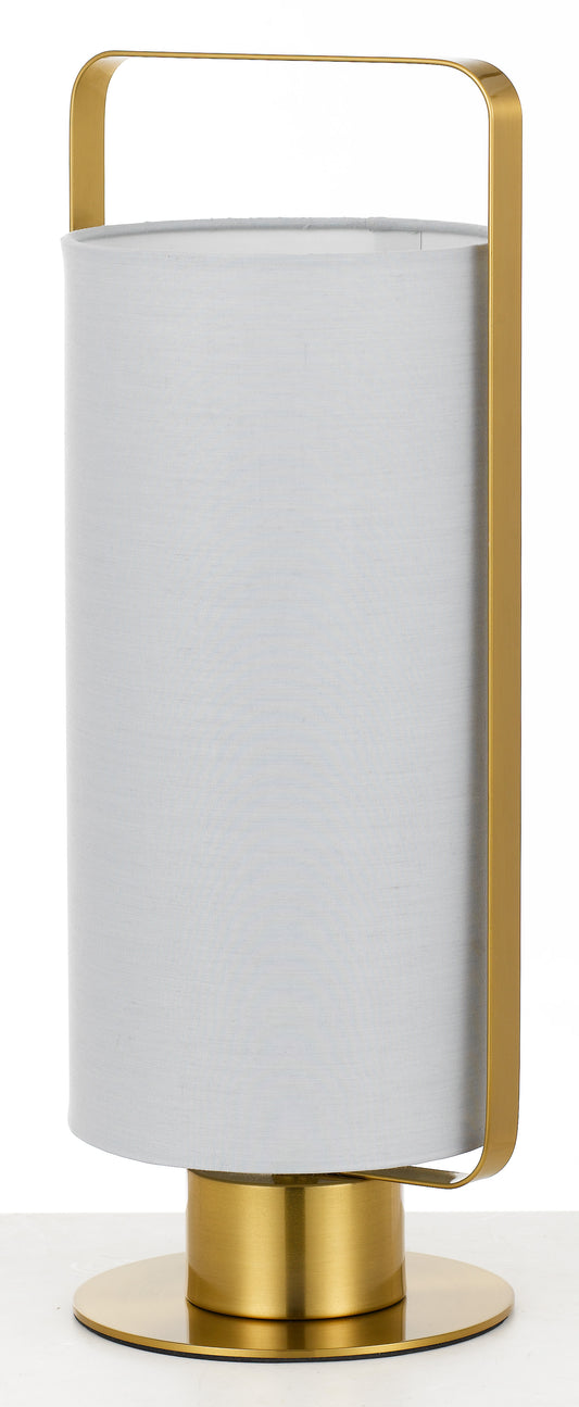 TFS TABLE LAMP 25wE27max H450 D160 GREY + ANT.GOLD