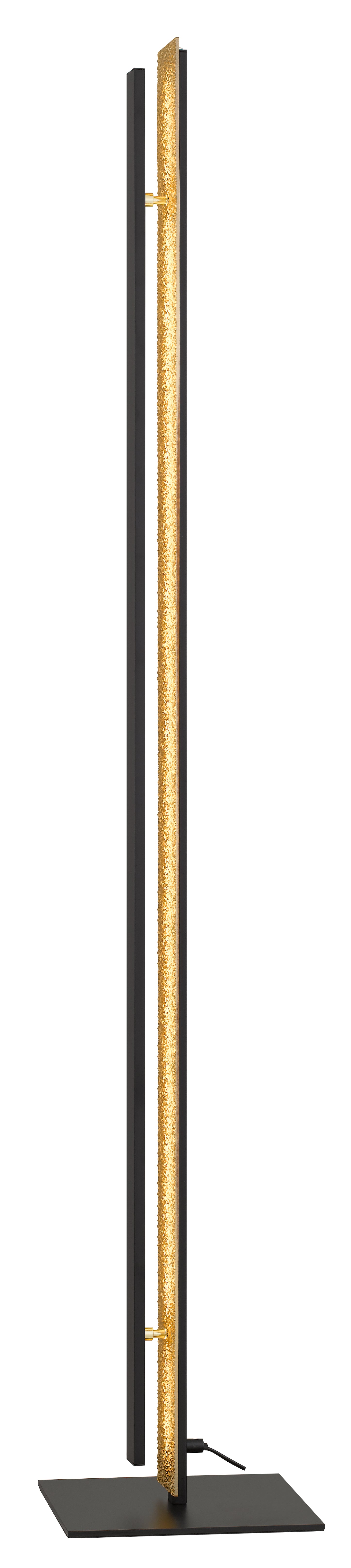TFS FLOOR LAMP 30W LED DIM H:1320 D:230 GOLD ACRYLIC 3000K 2400Lm