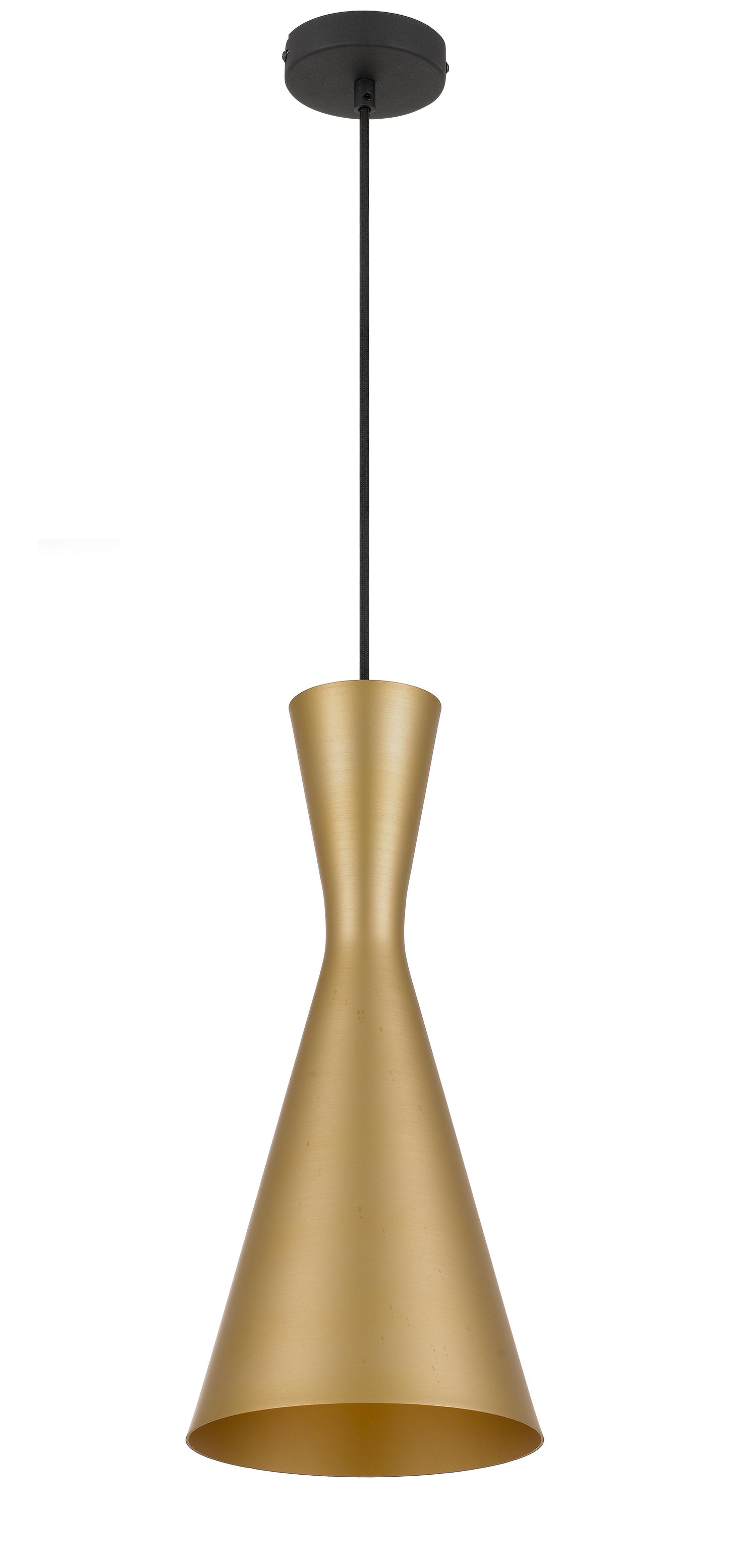 TFS 20 PENDANT 25wE27max D200 H440 + 2 TEX GOLD BRUSHED (BLACK)