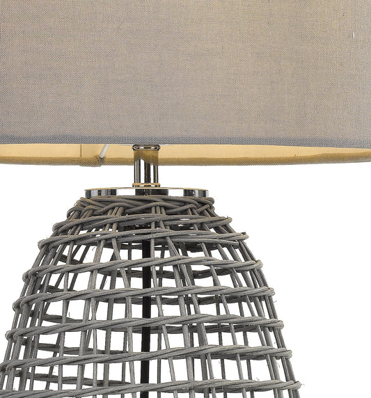 TFS 40 TABLE LAMP 25wE27max D 400 H 730 GREY