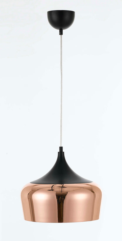 TFS 30 PENDANT 25wE27max. D:300 H:270 COPPER with BLACK