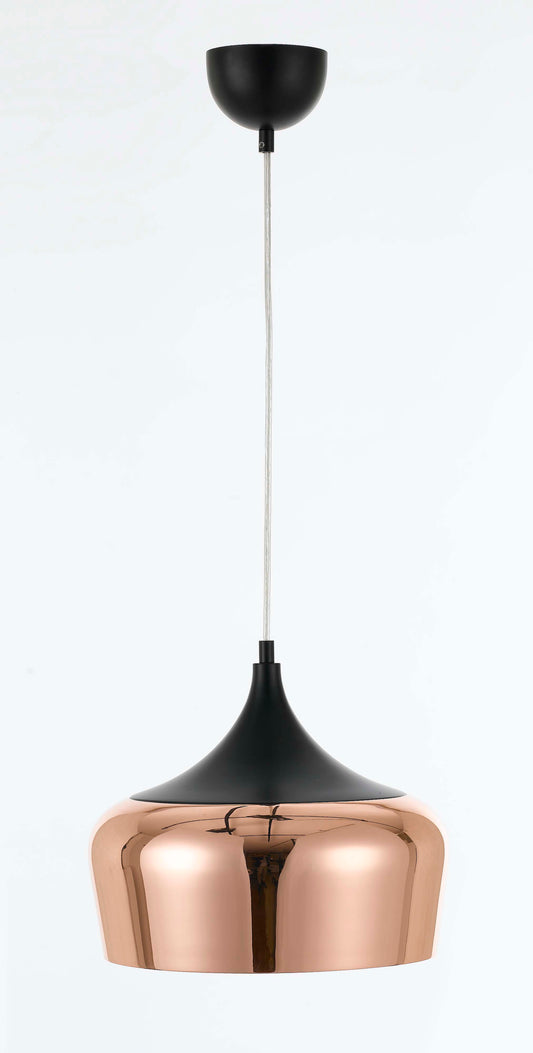 TFS 30 PENDANT 25wE27max. D:300 H:270 COPPER with BLACK