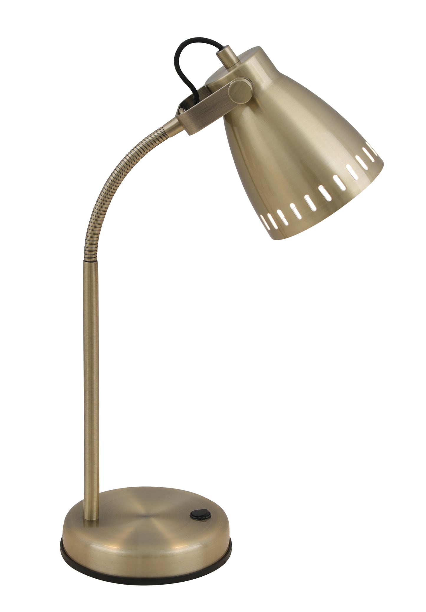 TFS TABLE LAMP 25wE27 max H540 D150 ANT. BRASS / AB