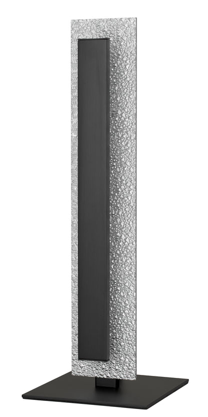 TFS TABLE LAMP 9W LED DIM H:420 D:150 ACRYLIC SILVER 3000K 670 Lm