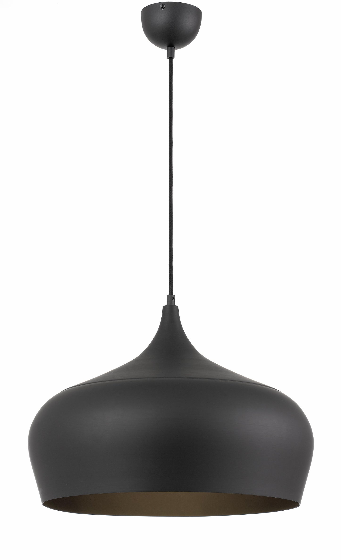 TFS 45 PENDANT 25wE27max D450 H380 + 1.5 TEX BLACK BRUSHED (BLACK)