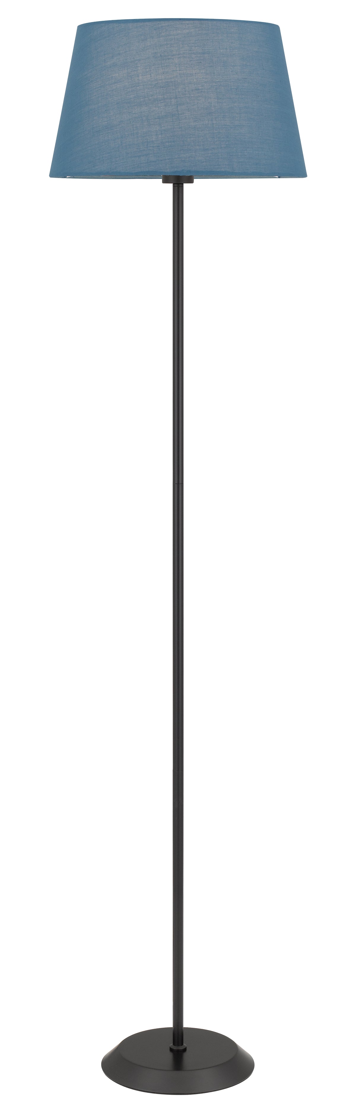 TFS FLOOR LAMP 25wE27max H:1480 D:360 BLACK/BLUE Foot Switch