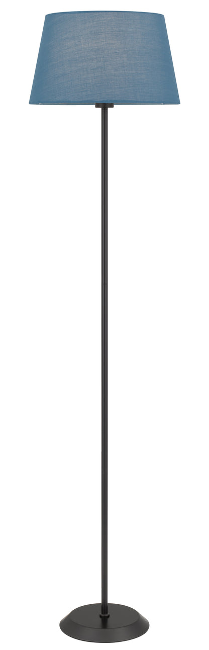 TFS FLOOR LAMP 25wE27max H:1480 D:360 BLACK/BLUE Foot Switch