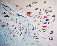 Beach Hand Painting Picture
