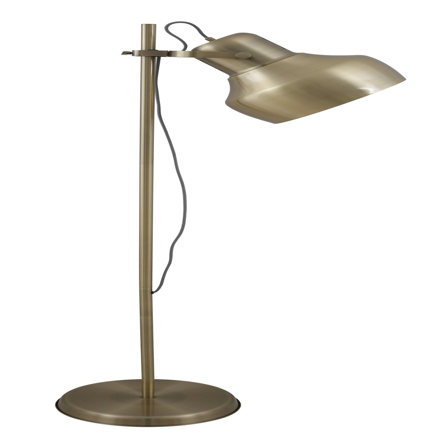 TFS FLOOR LAMP 40wE27 max H1800 D350 ANT.BRASS
