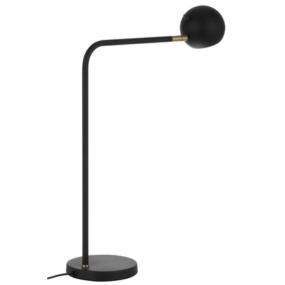 TFS TABLE LAMP 6wGU10max L410 W150 H540 HEAD 100 BLACK SAND