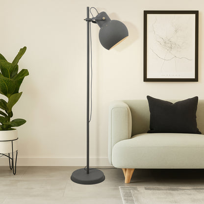 TFS FLOOR LAMP 40wE27 max H1800 D350 GREY / AB