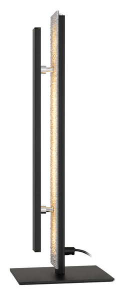 TFS TABLE LAMP 9W LED DIM H:420 D:150 ACRYLIC SILVER 3000K 670 Lm