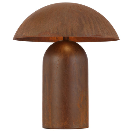 TFS H32 TABLE LAMP 2x25wE14max D:280 H:325 inline swtch RUST