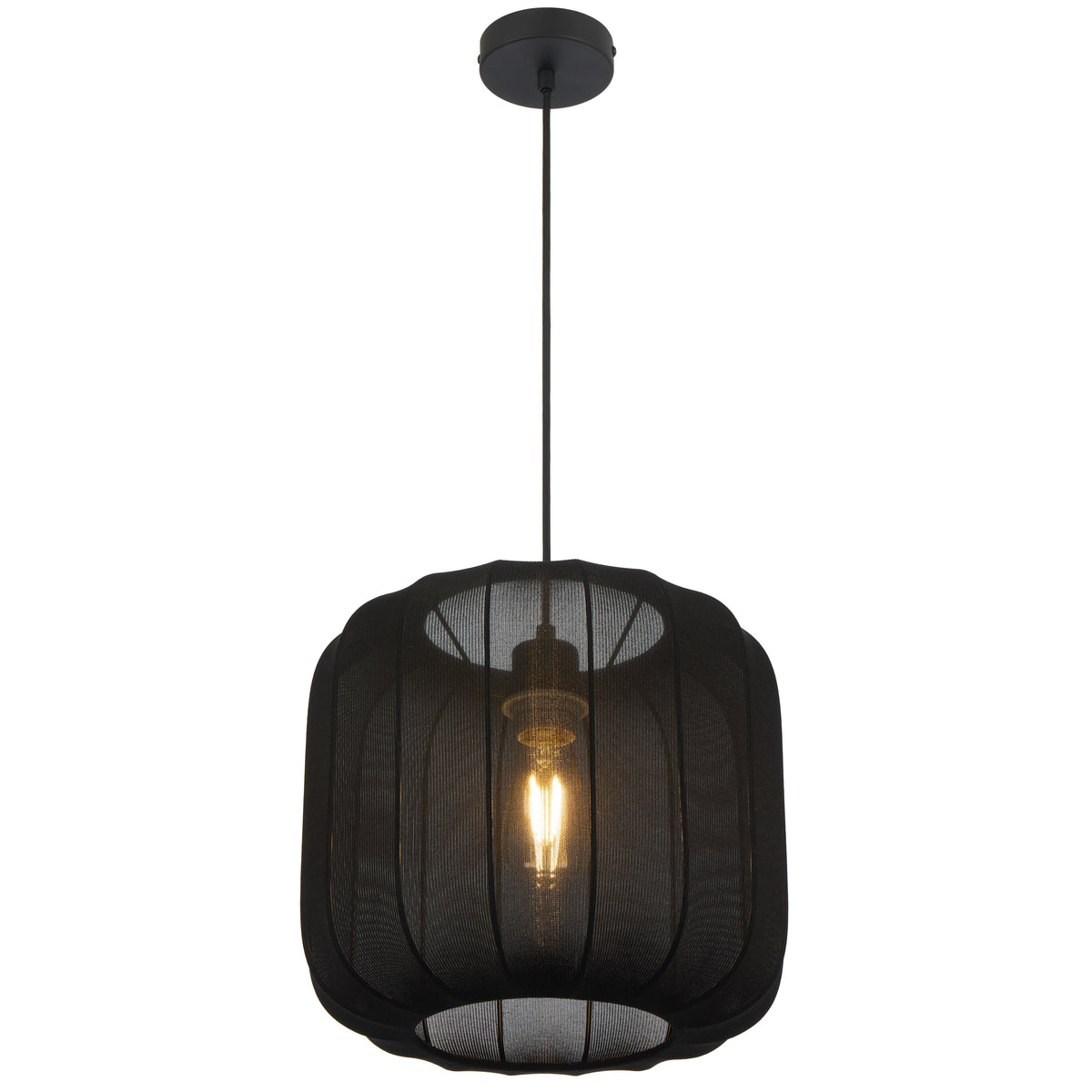 TFS 30 PENDANT 25wE27max D300 H275 cab 2m BLACK