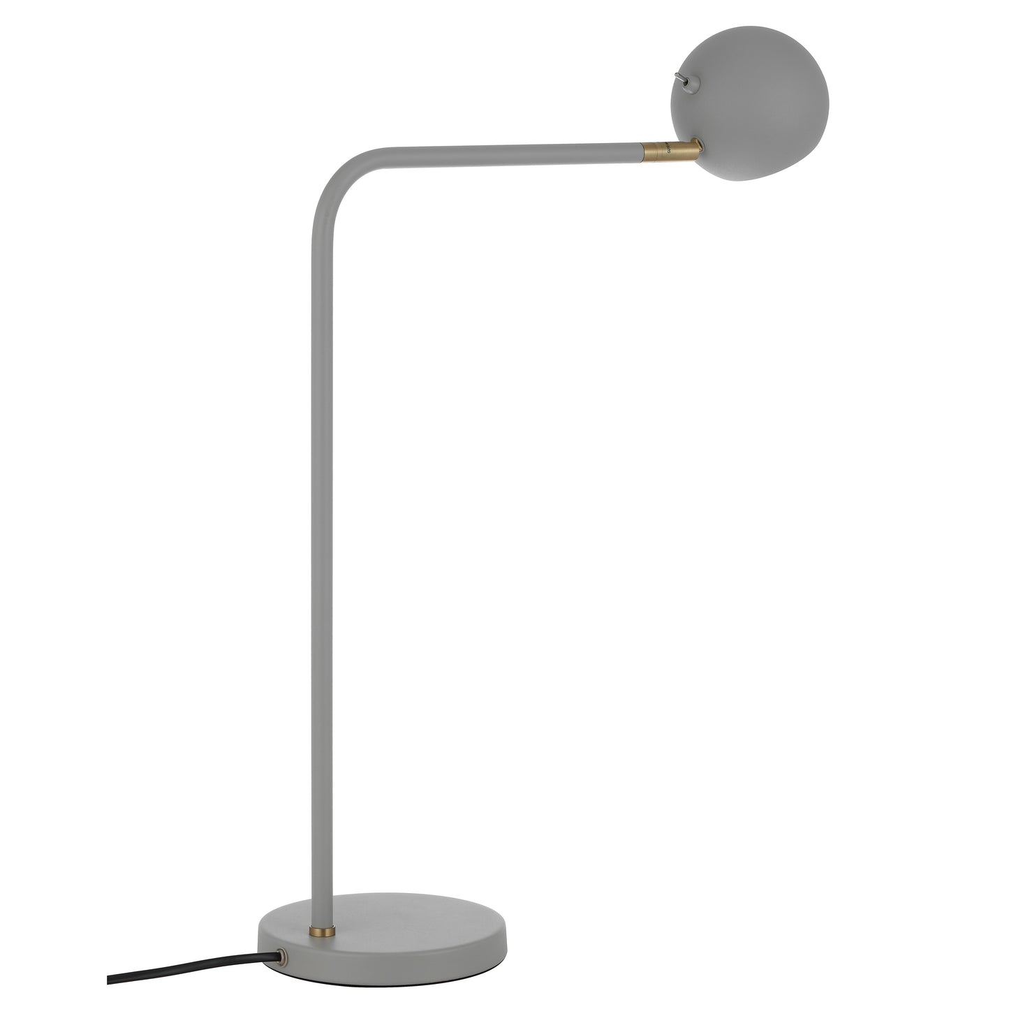 TFS TABLE LAMP 6wGU10max L410 W150 H540 HEAD 100 GREY SAND